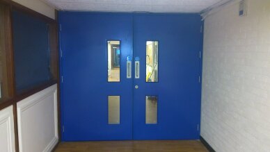 Double Swing Doors