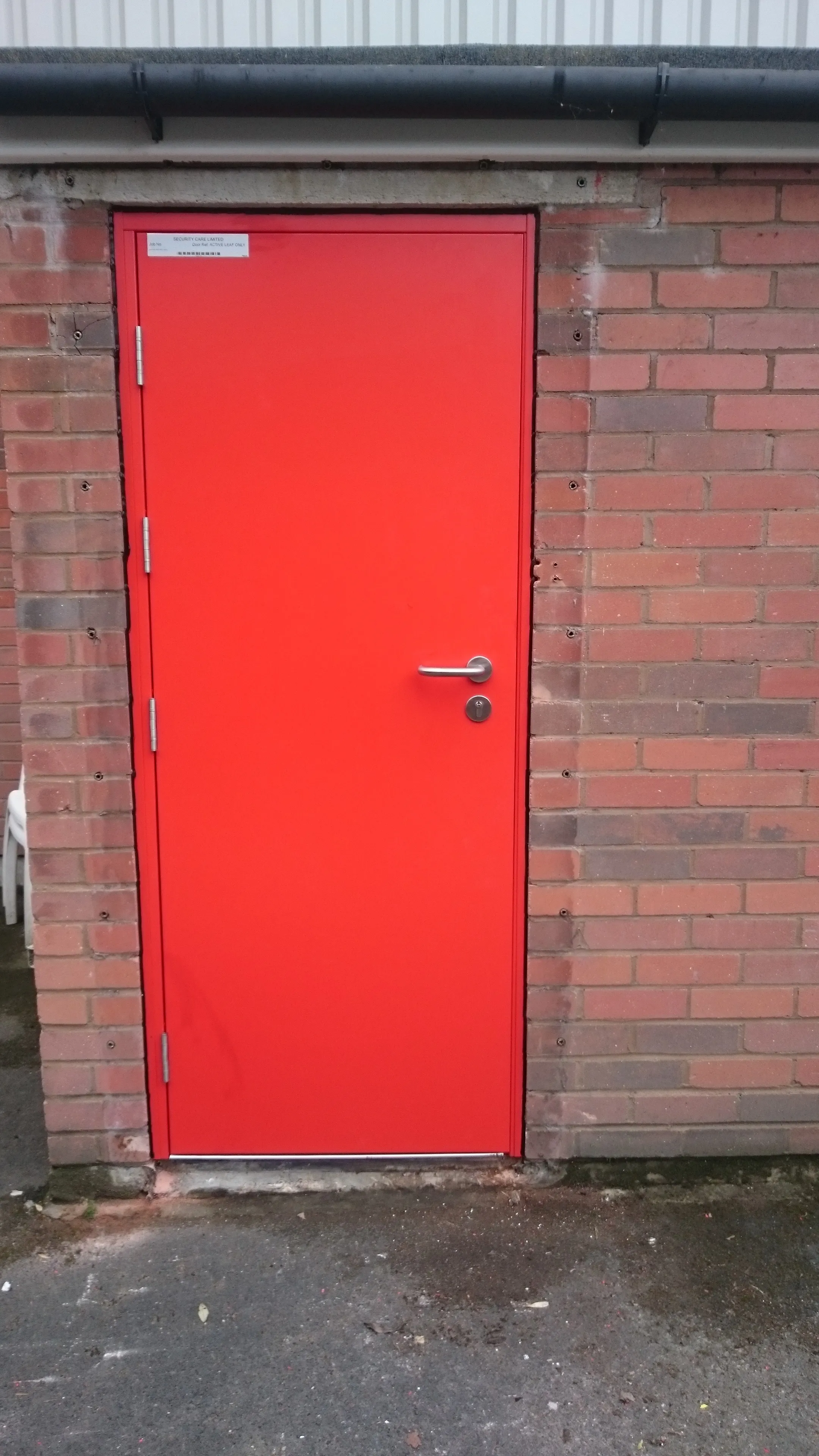 steel security doors